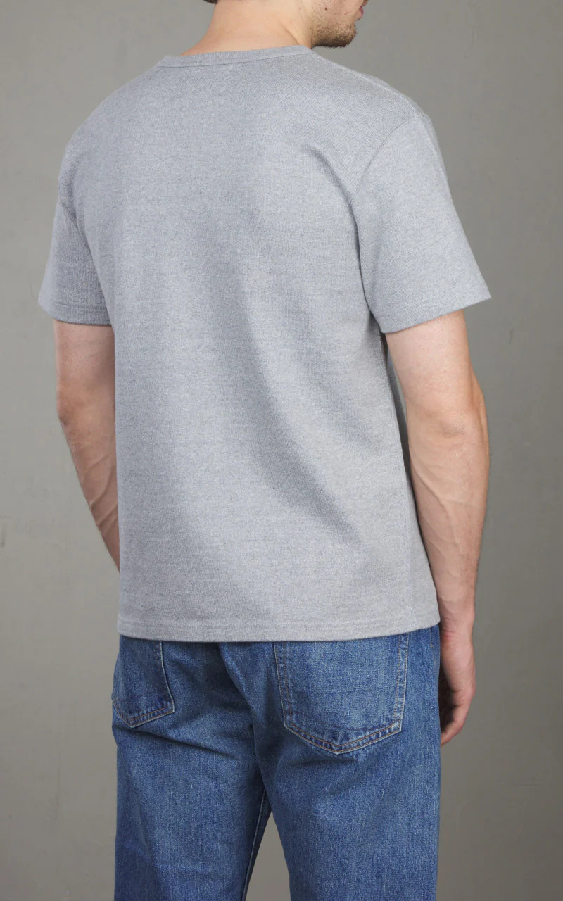 Wonder Looper Double Heavyweight T-Shirt Heather Grey - Image 6