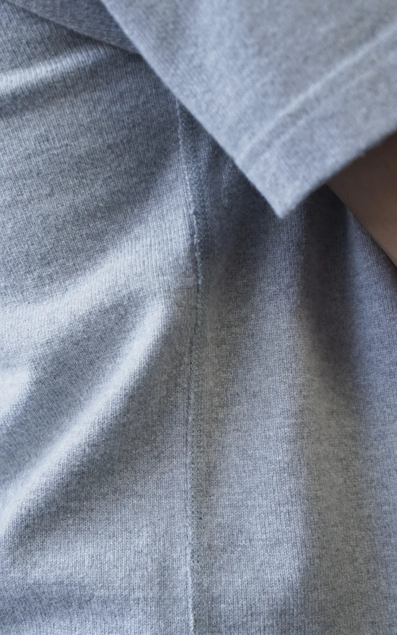 Wonder Looper Double Heavyweight T-Shirt Heather Grey - Image 7