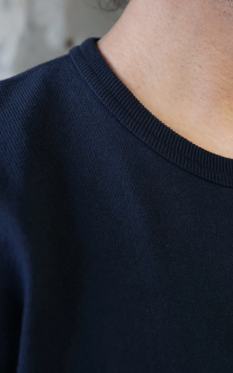 Wonder Looper Double Heavyweight T-Shirt Navy - Image 6