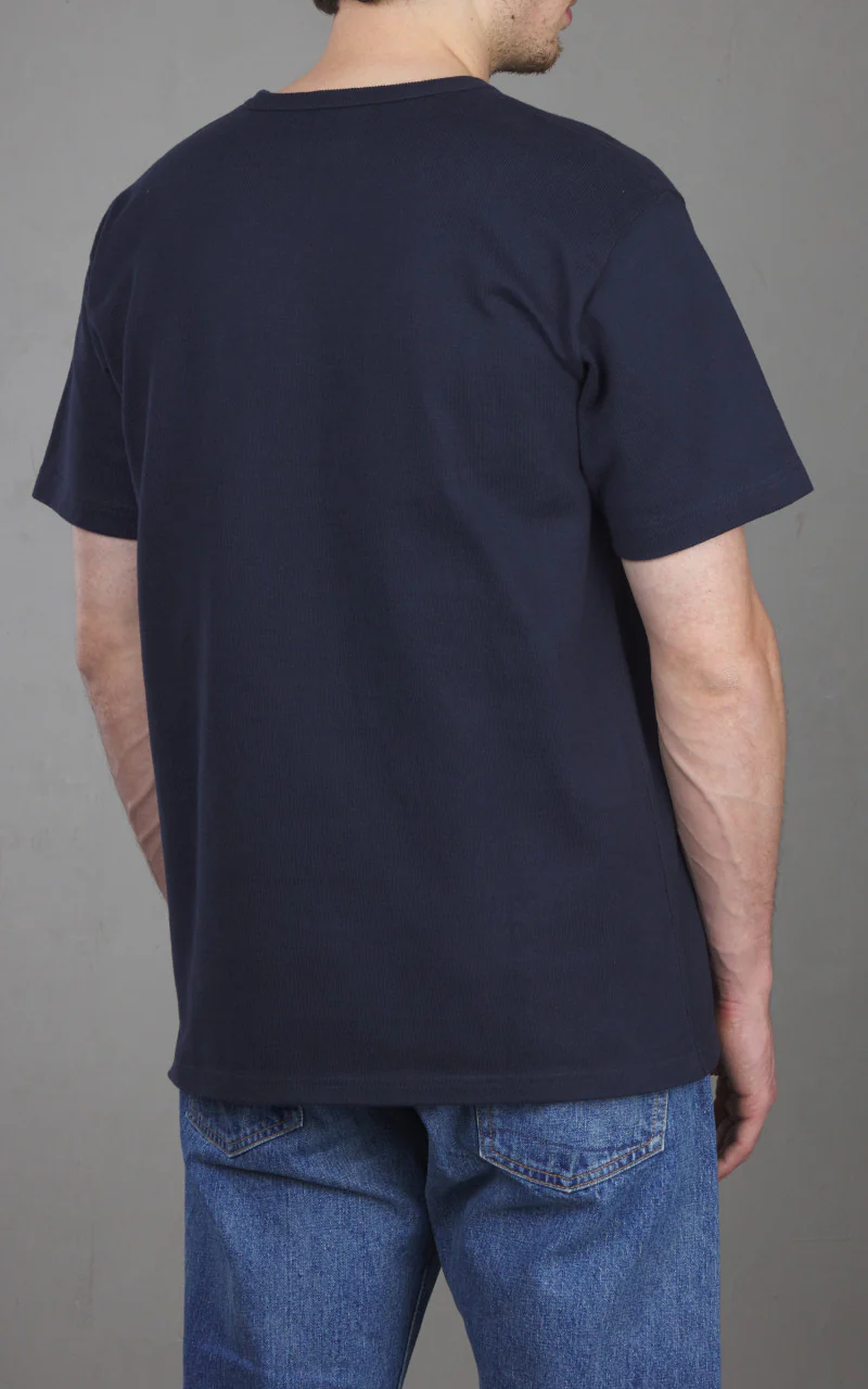 Wonder Looper Double Heavyweight T-Shirt Navy - Image 7