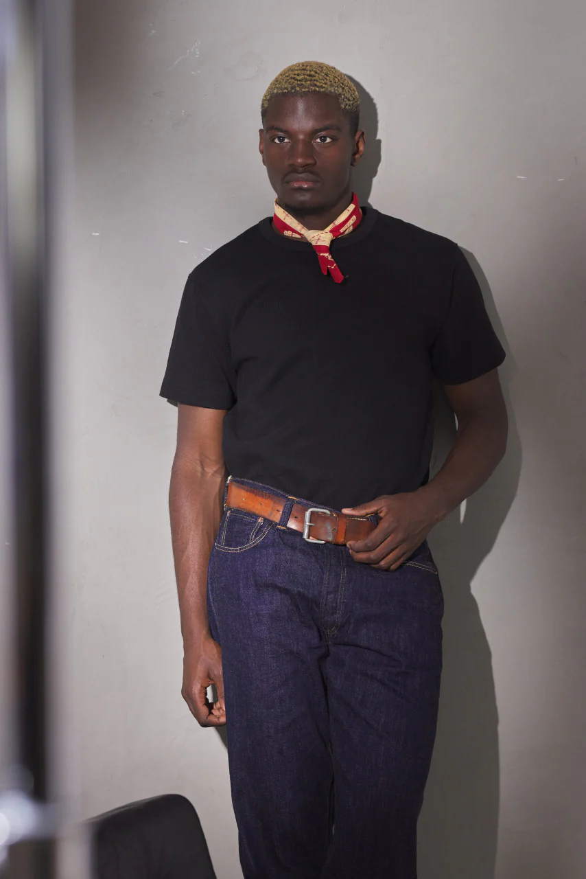 Wonder Looper Double Heavyweight T-Shirt Sumi Black - Image 10