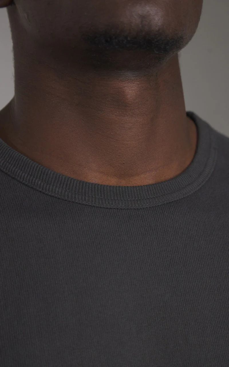 Wonder Looper Double Heavyweight T-Shirt Sumi Black - Image 3