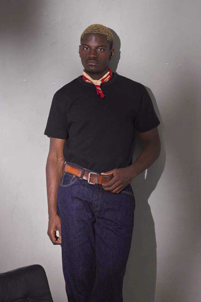 Wonder Looper Double Heavyweight T-Shirt Sumi Black - Image 9