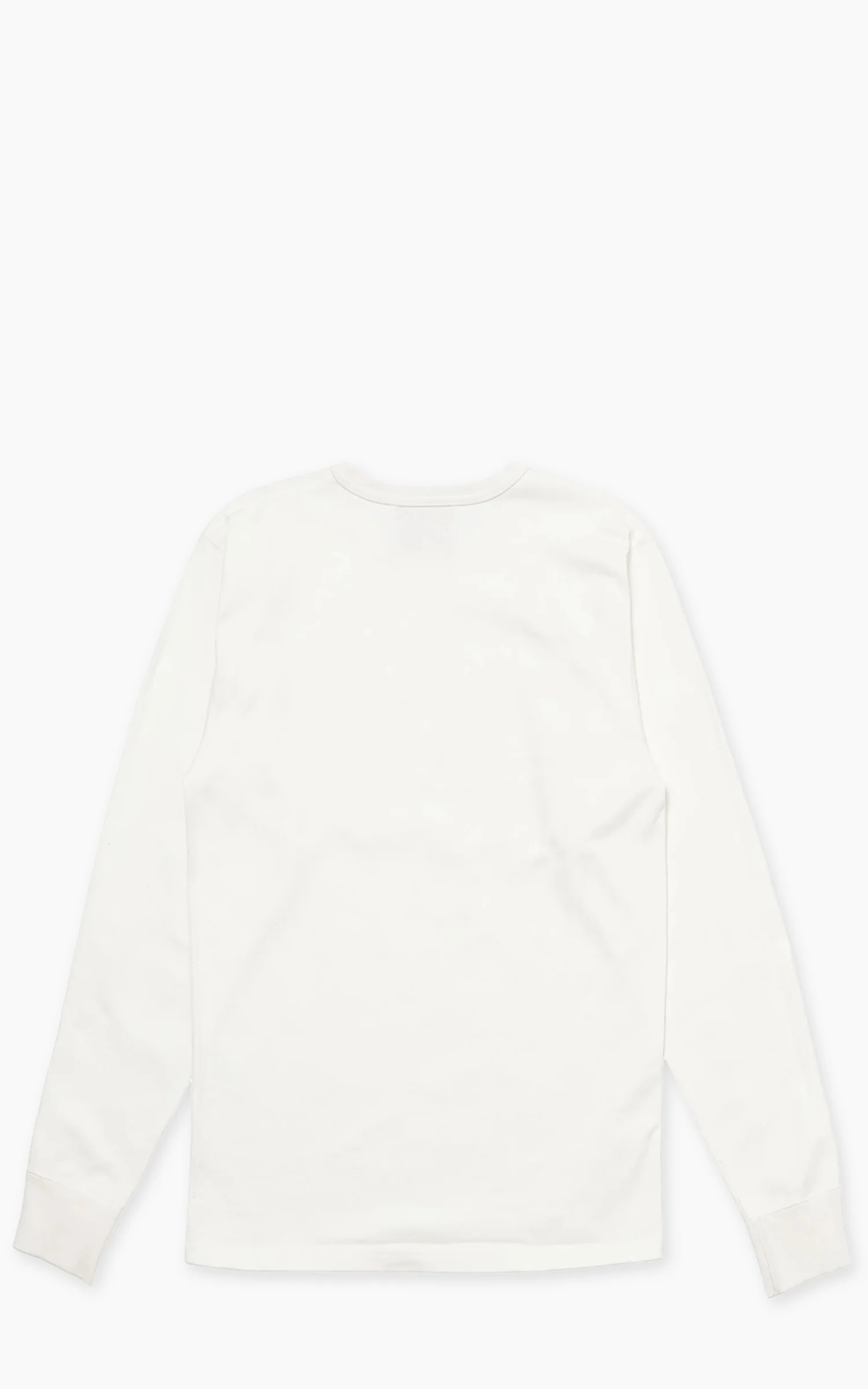 Wonder Looper Double Heavyweight Longsleeve T-Shirt White - Image 6
