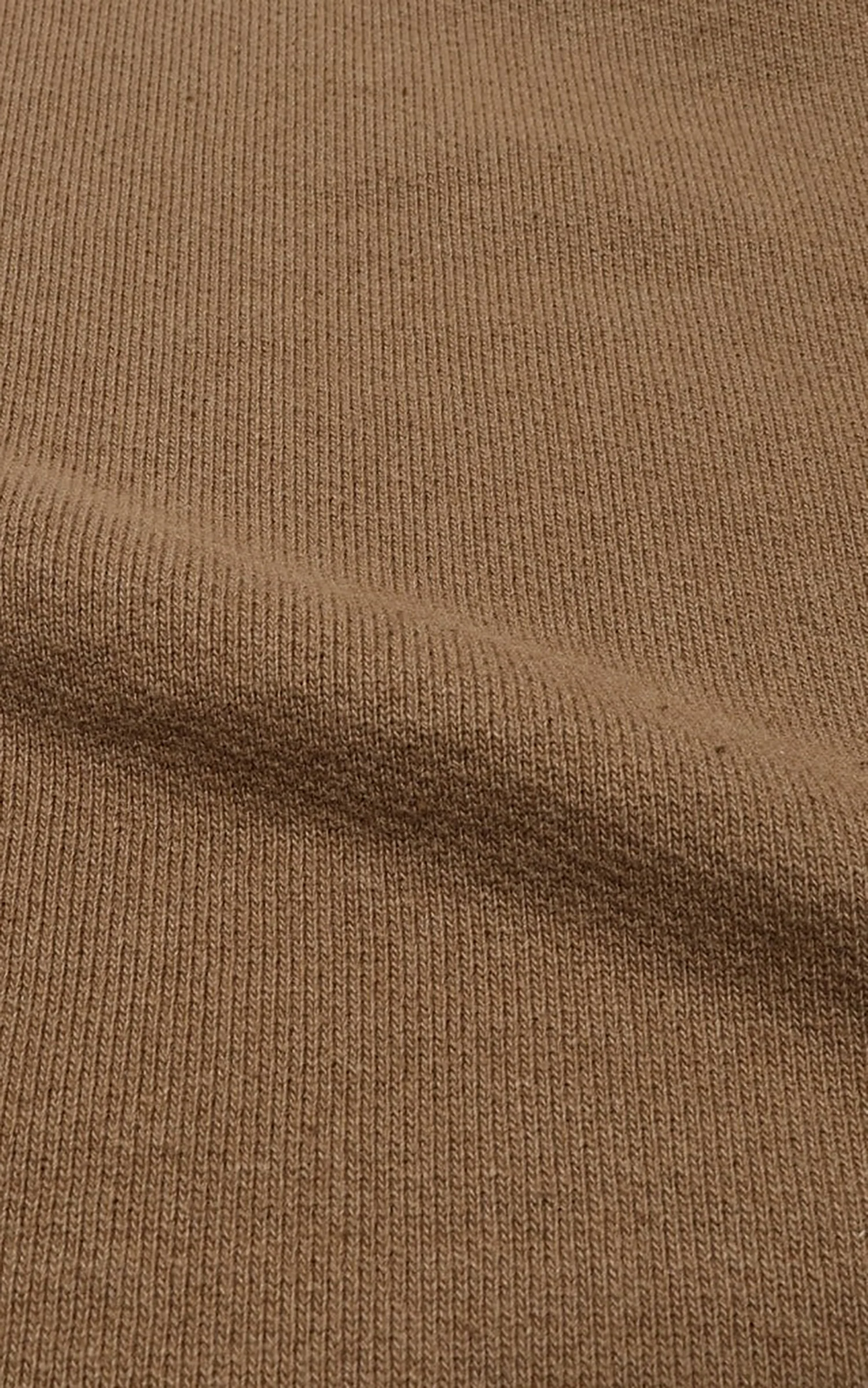 Wonder Looper Pullover Crewneck Double Heavyweight French Terry Iron Mordant Foxfibre® Coyote 80 - Image 8