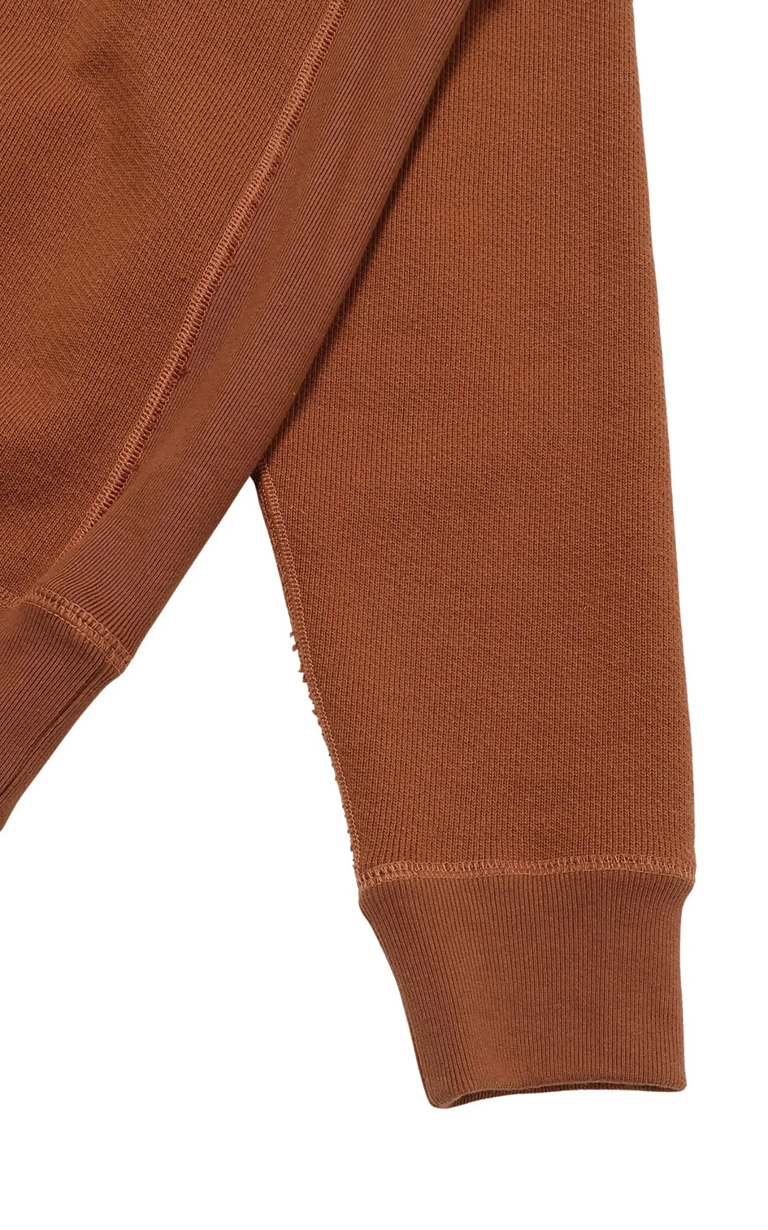 Wonder Looper Pullover Crewneck Double Heavyweight French Terry Rust - Image 7