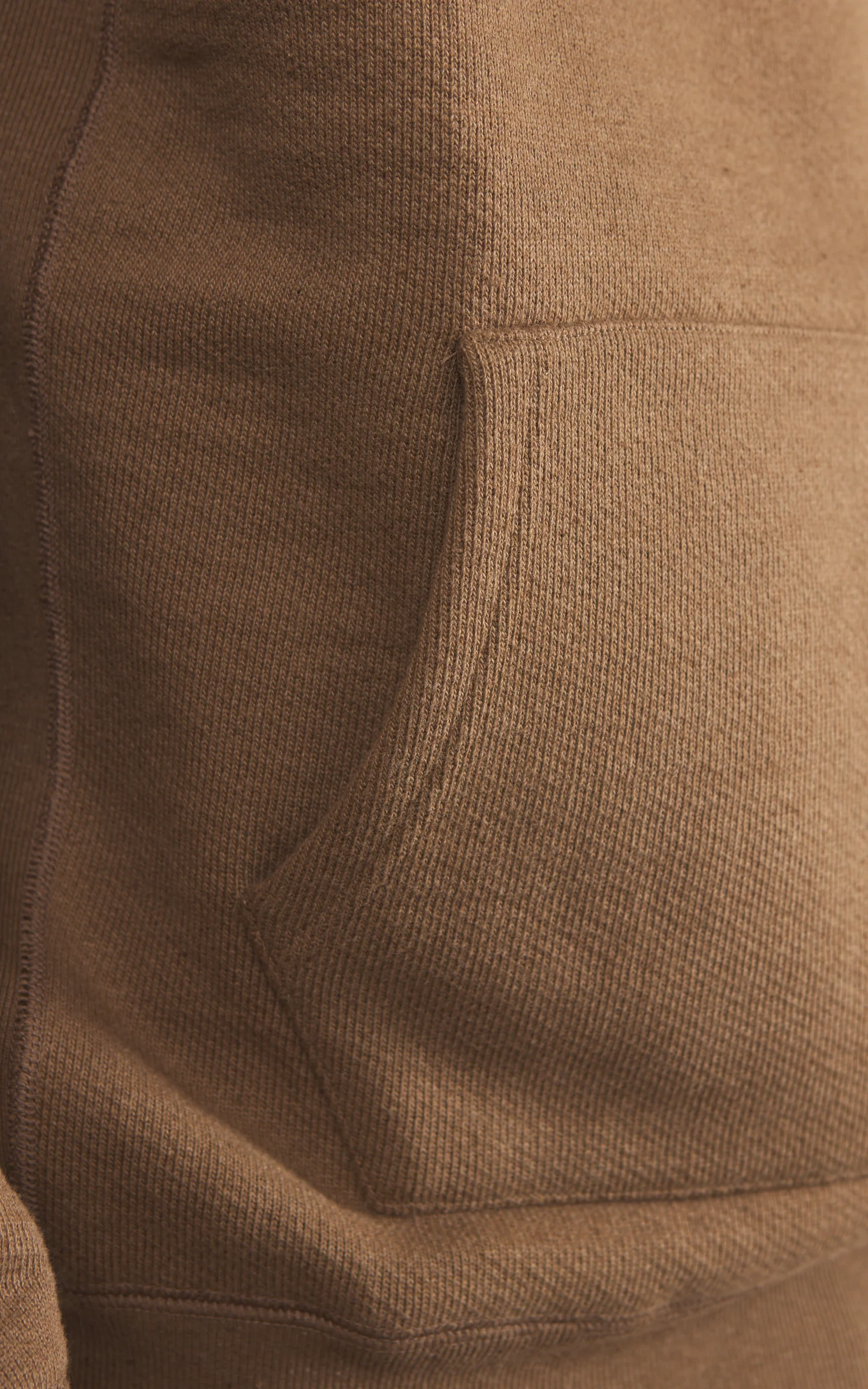 Wonder Looper Pullover Hoodie Double Heavyweight French Terry Iron Mordant Foxfibre® Coyote 80 - Image 12