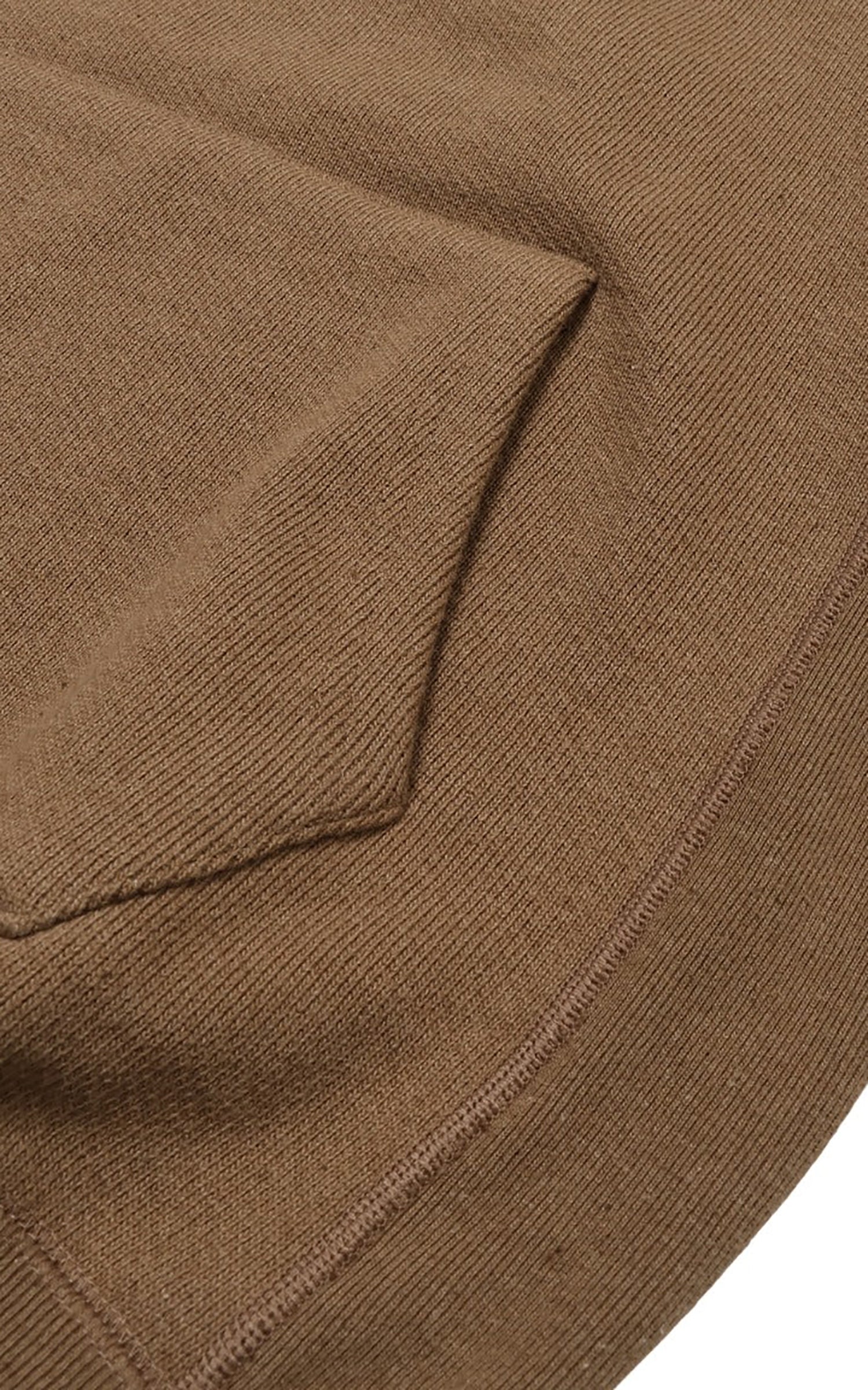 Wonder Looper Pullover Hoodie Double Heavyweight French Terry Iron Mordant Foxfibre® Coyote 80 - Image 8