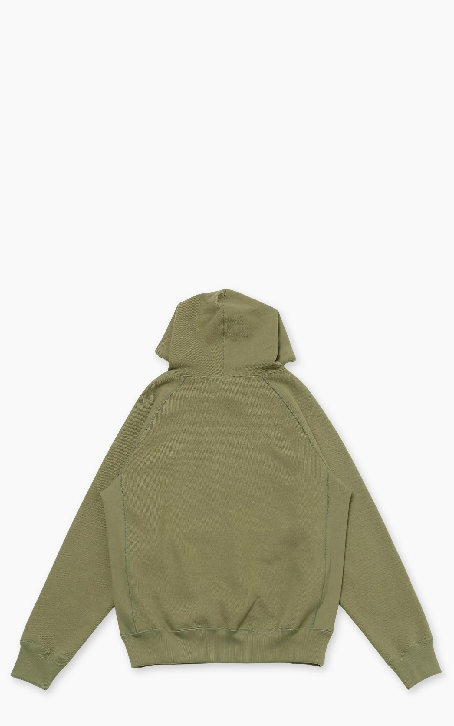 Wonder Looper Pullover Hoodie Double Heavyweight French Terry Sage - Image 3