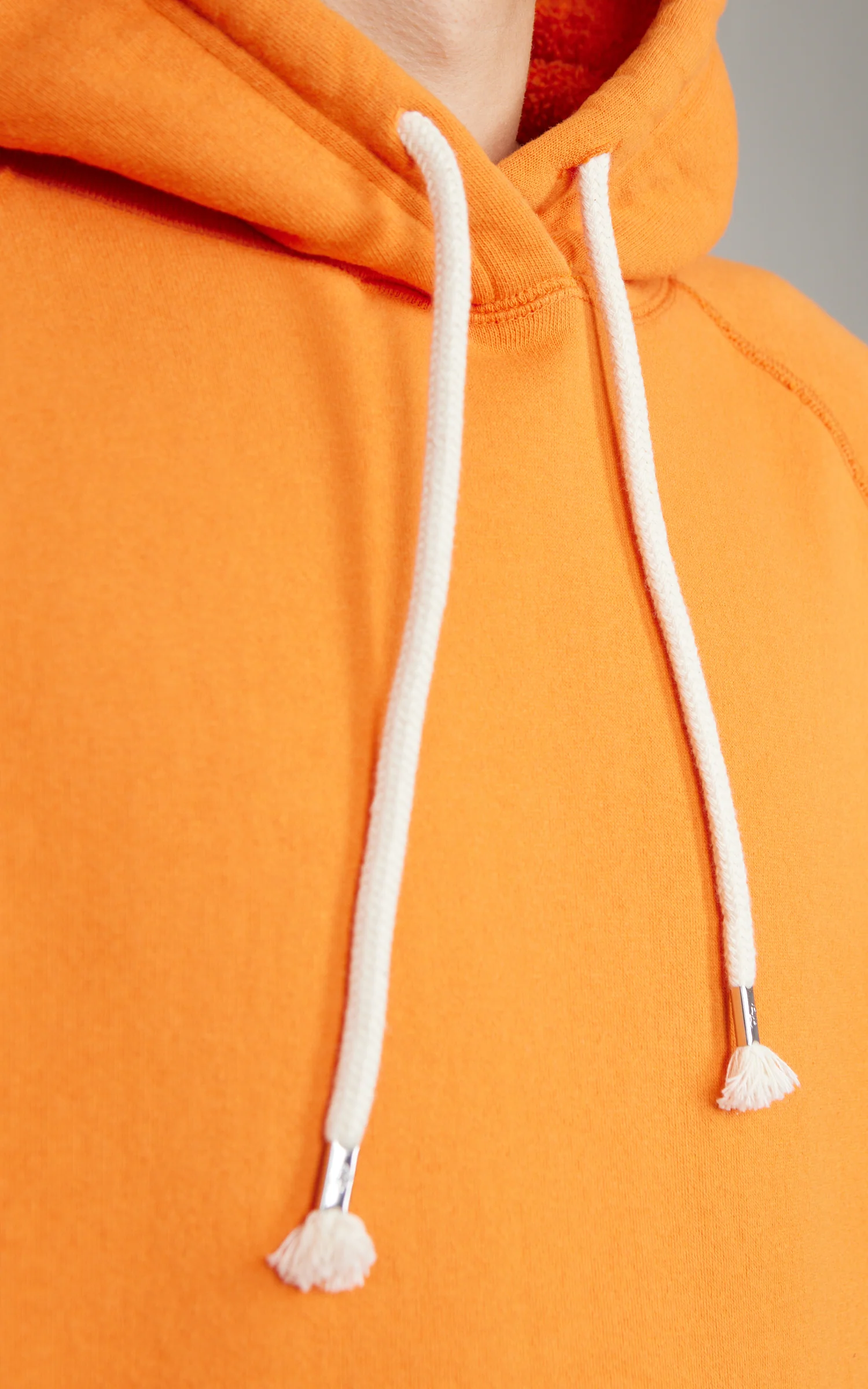 Wonder Looper Pullover Hoodie Super Looper French Terry Orange - Image 4