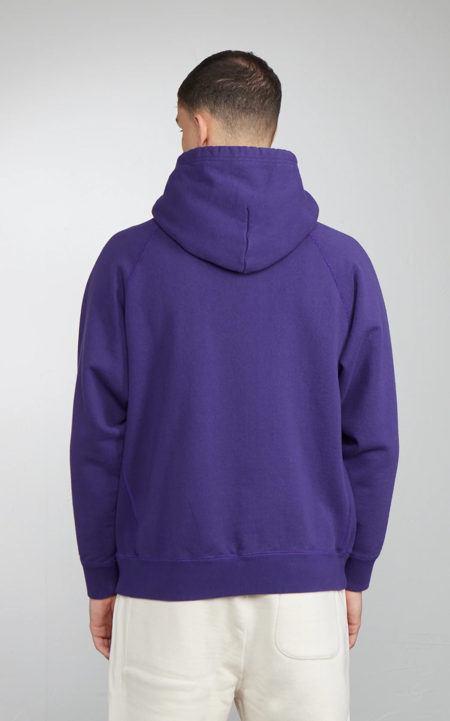 Wonder Looper Pullover Hoodie Super Looper French Terry Purple - Image 3