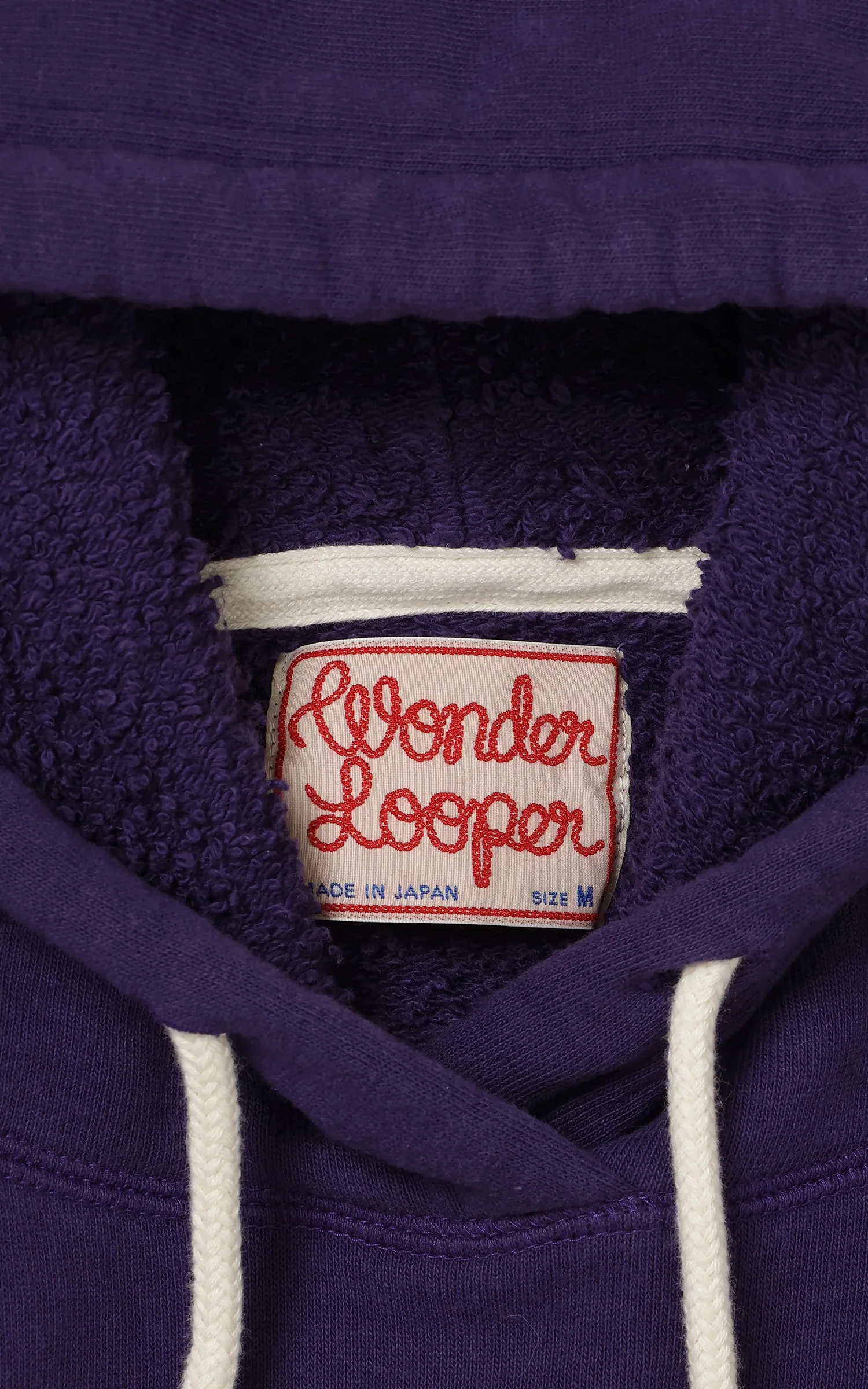 Wonder Looper Pullover Hoodie Super Looper French Terry Purple - Image 5