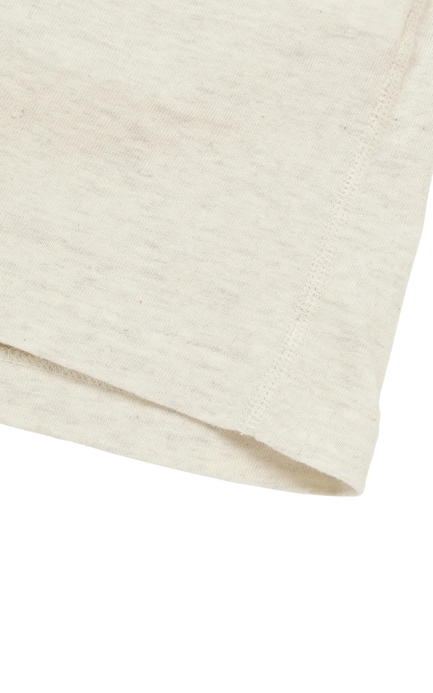 Wonder Looper Recycled Cotton Foxfibre® Ringer T Sand - Image 8