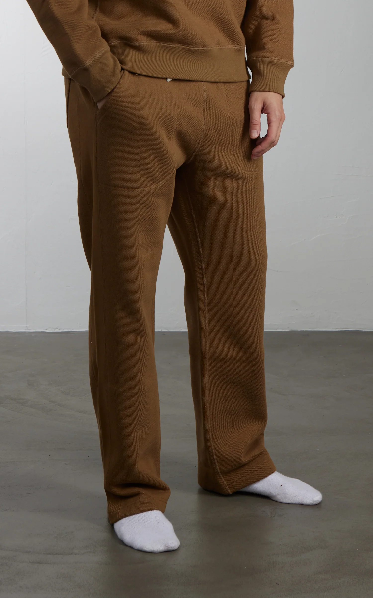 Wonder Looper Sweatpant Double Heavyweight French Terry Dune - Image 4