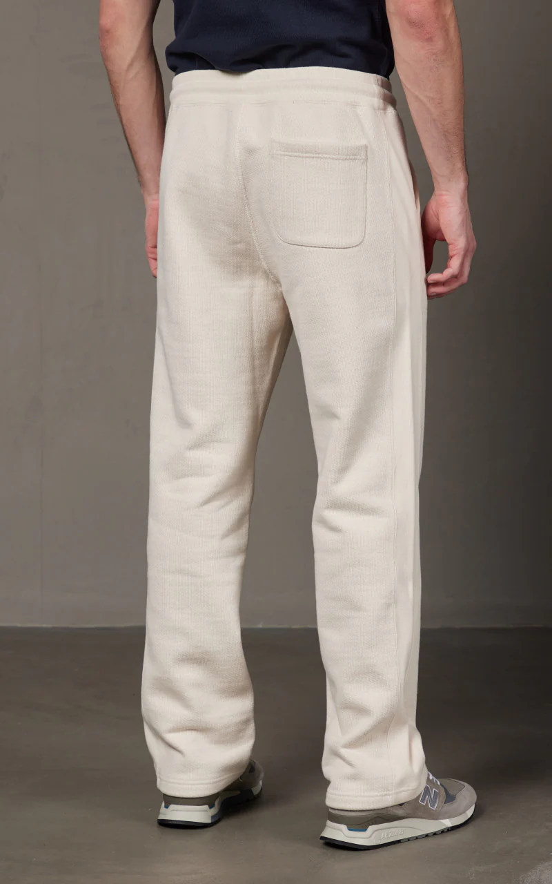 Wonder Looper Sweatpant Double Heavyweight French Terry Ecru - Image 6