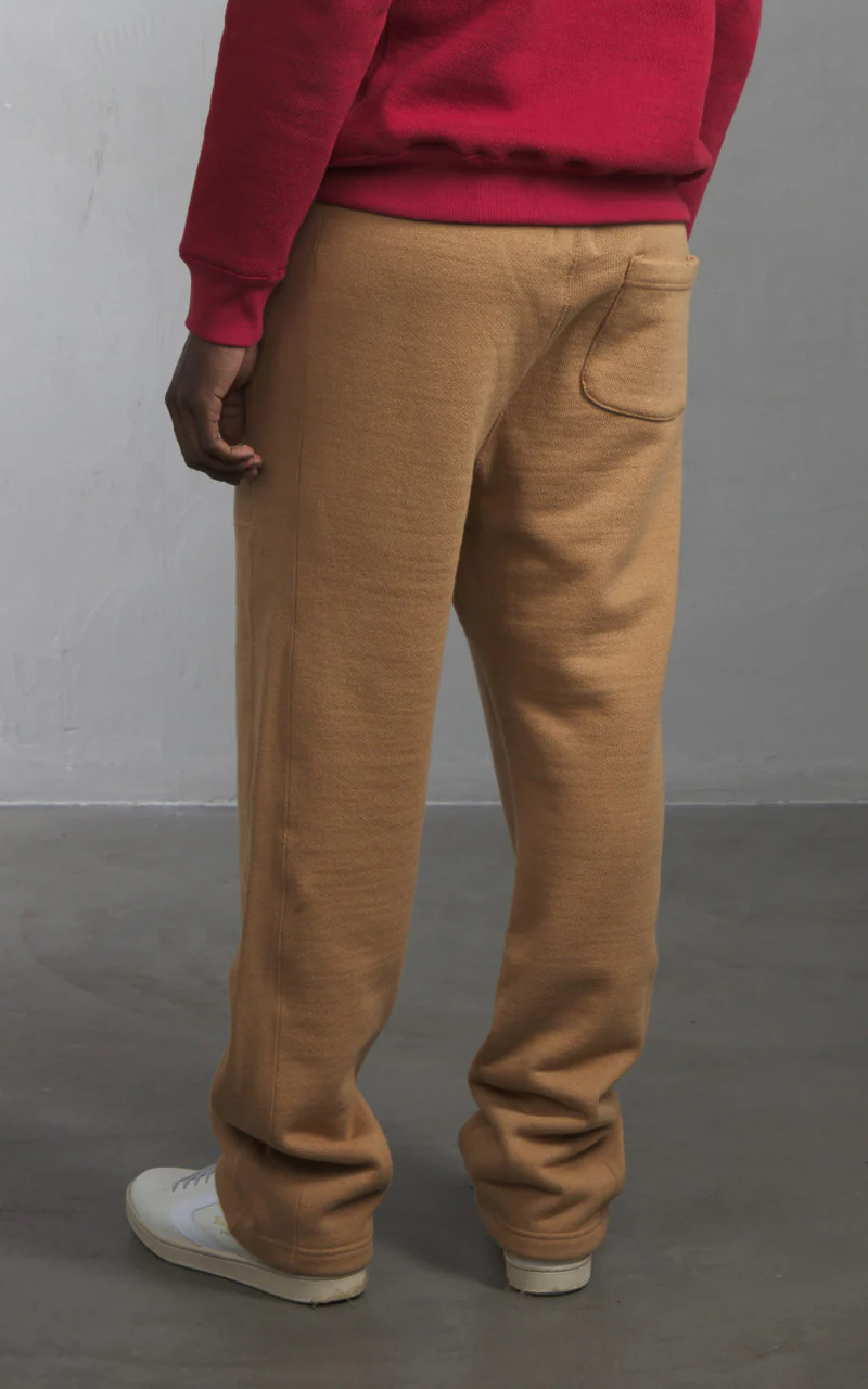 Wonder Looper Sweatpant Double Heavyweight French Terry Foxfibre® Coyote 80 - Image 3
