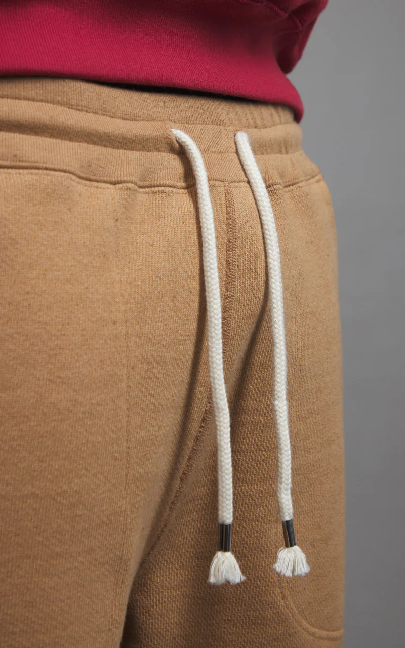 Wonder Looper Sweatpant Double Heavyweight French Terry Foxfibre® Coyote 80 - Image 5
