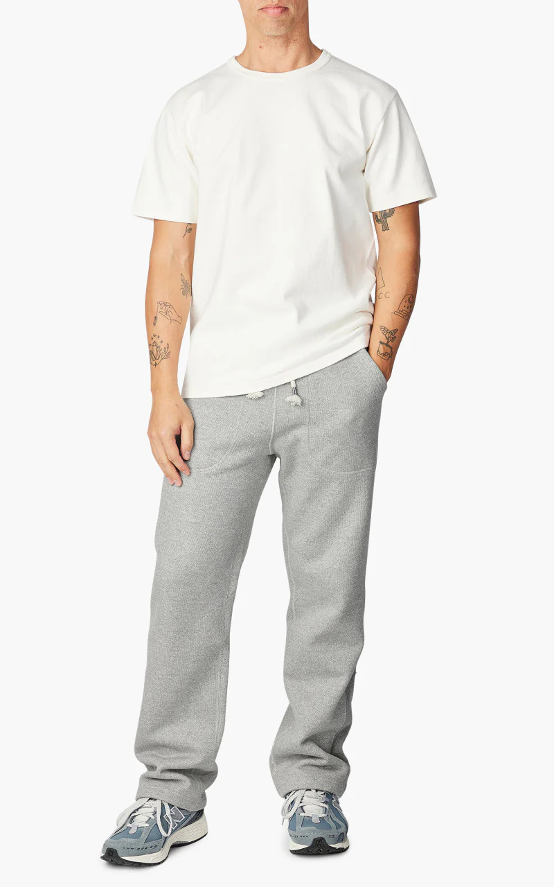 Wonder Looper Sweatpant Double Heavyweight French Terry Heather Grey - Image 2