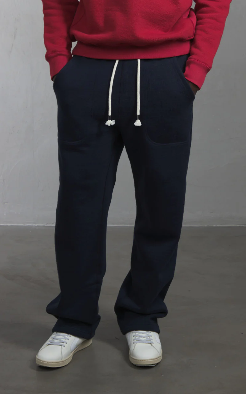 Wonder Looper Sweatpant Double Heavyweight French Terry Navy - Image 2