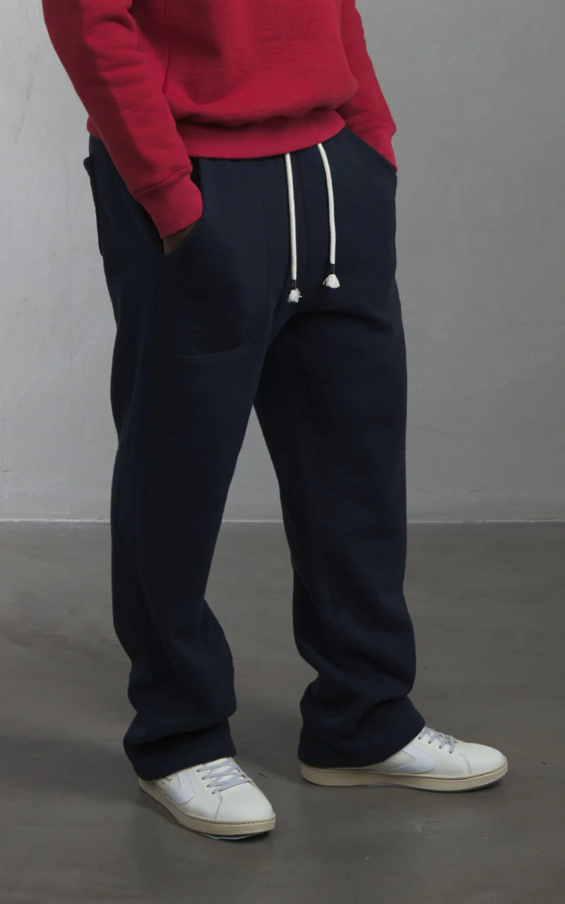 Wonder Looper Sweatpant Double Heavyweight French Terry Navy - Image 3
