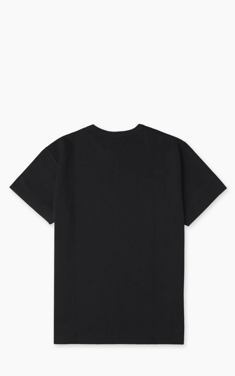 Wonder Looper Triple Heavyweight Tsuriami Crewneck T-Shirt Black - Image 3