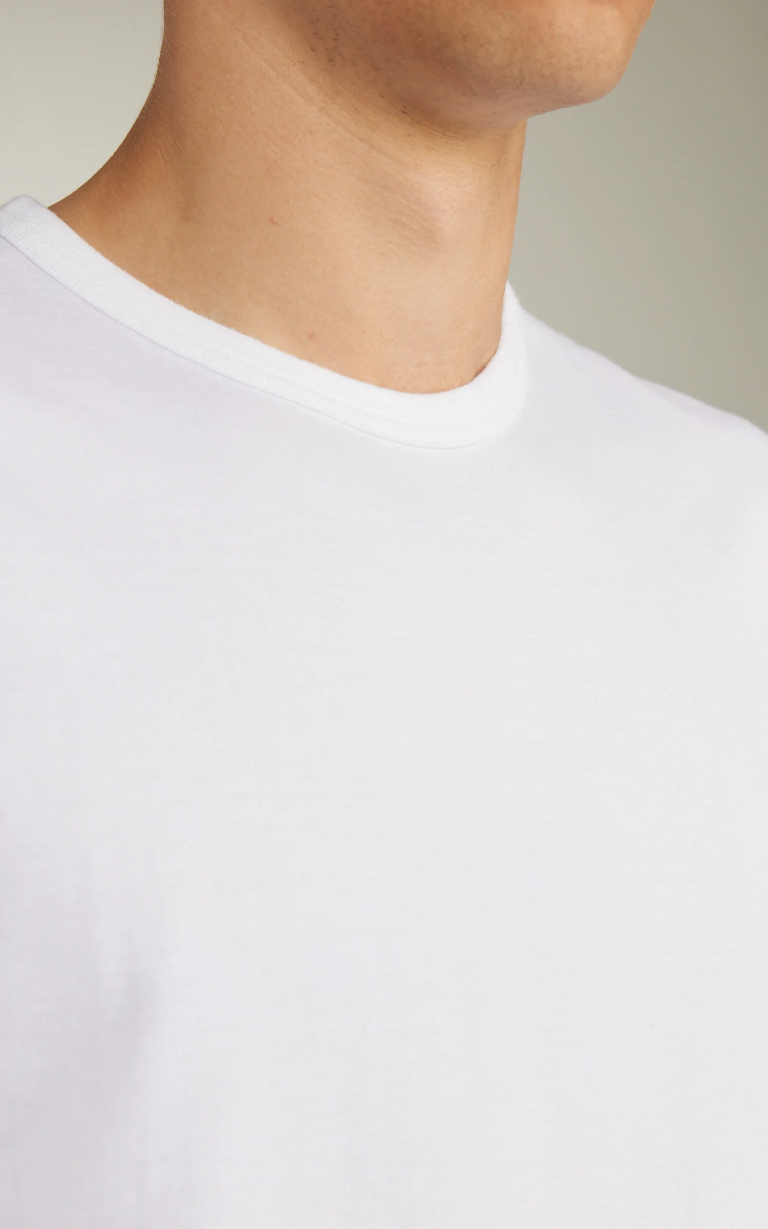 Wonder Looper Ultimate Pima Tsuriami T-Shirt White - Image 4
