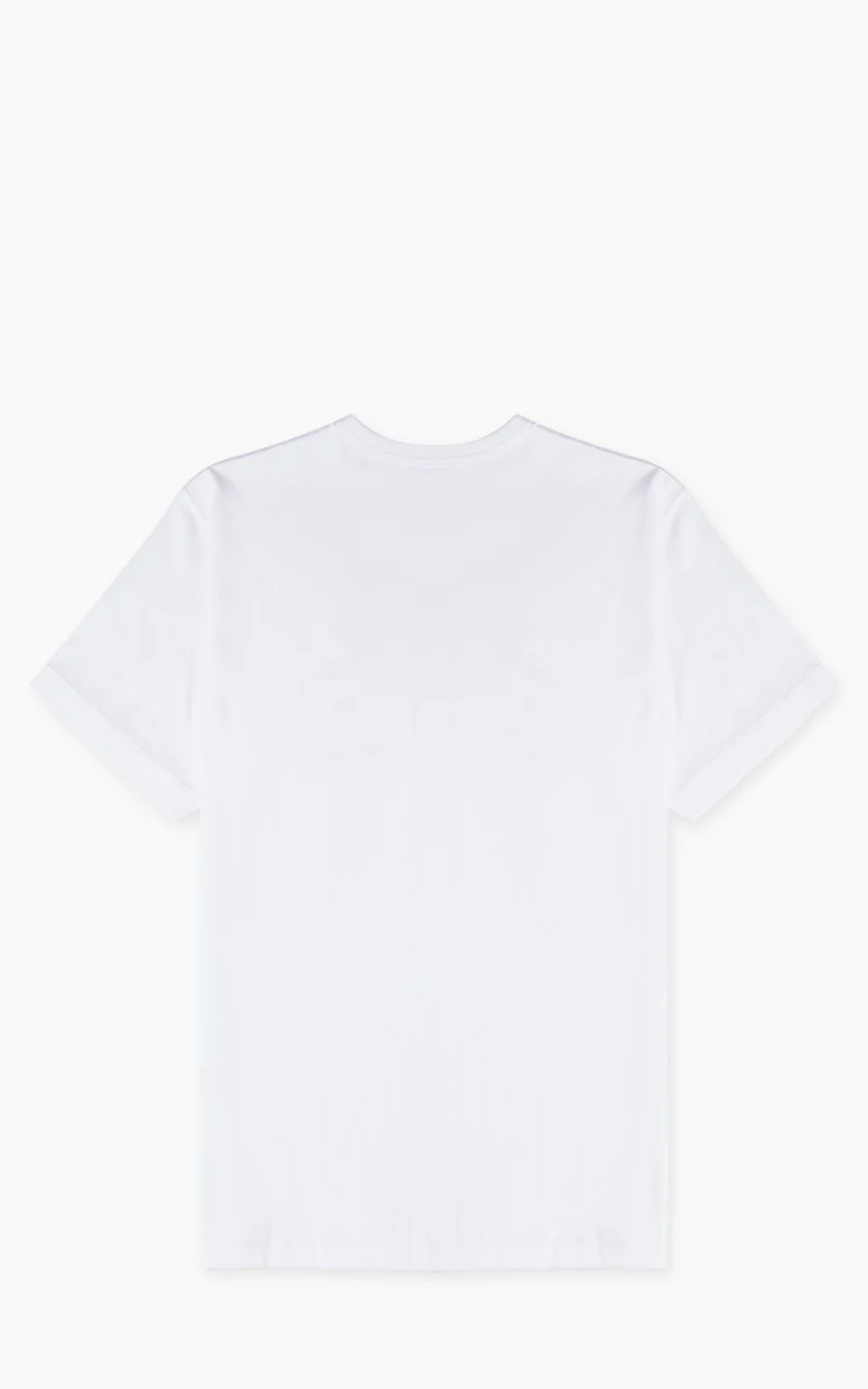 Wonder Looper Ultimate Pima Tsuriami T-Shirt White - Image 5