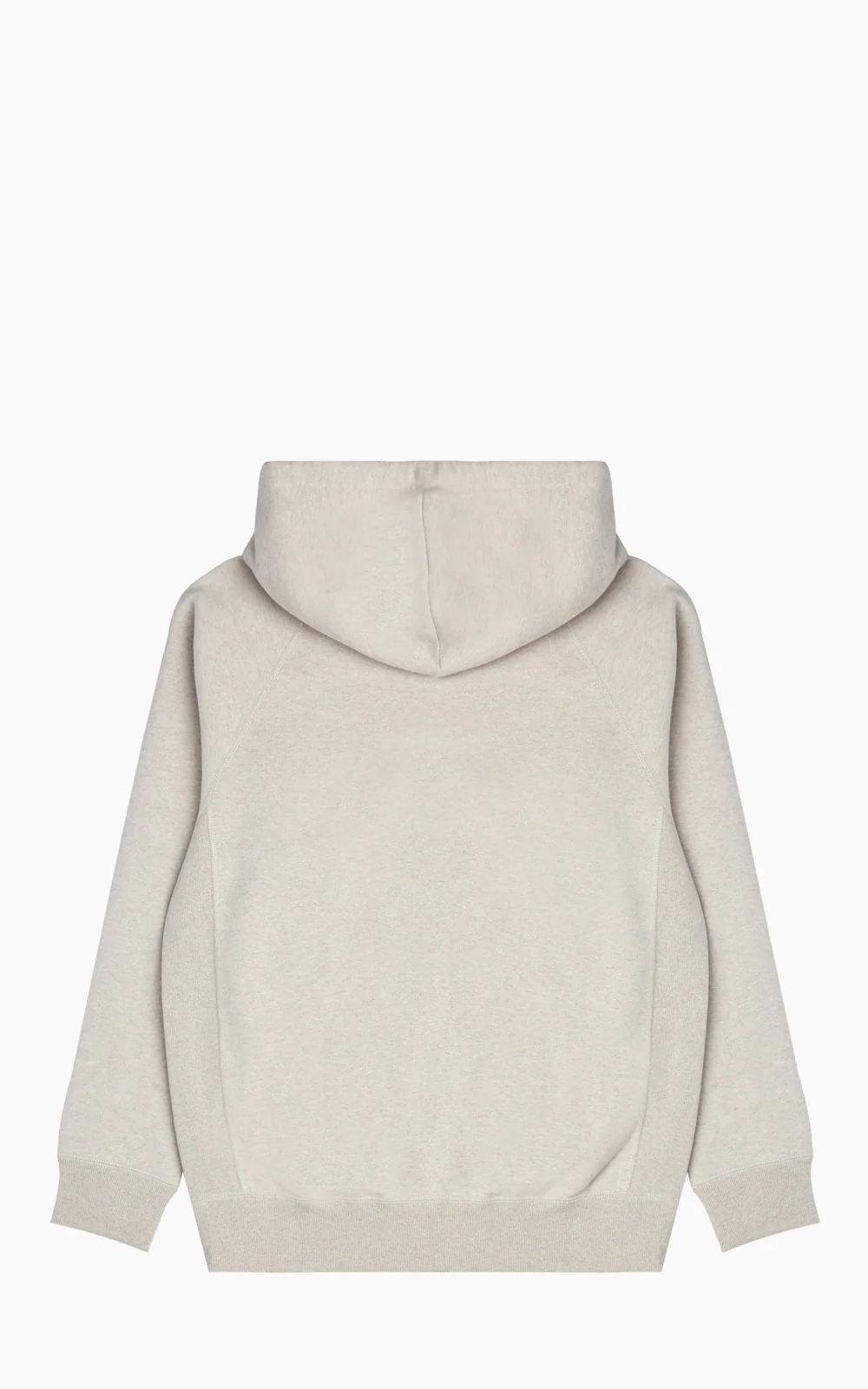 Wonder Looper Zip Hoodie Fleeced Foxfibre® Oatmeal - Image 5