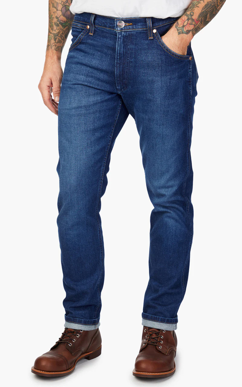 Wrangler Icons 11MWZ Western Slim Jeans Far Away - Image 4