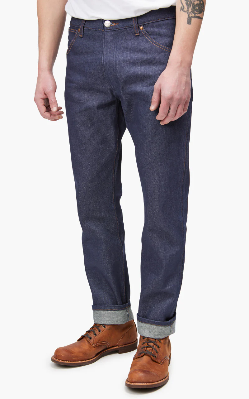Wrangler Icons 11MWZ Western Slim Jeans New Indigo - Image 3