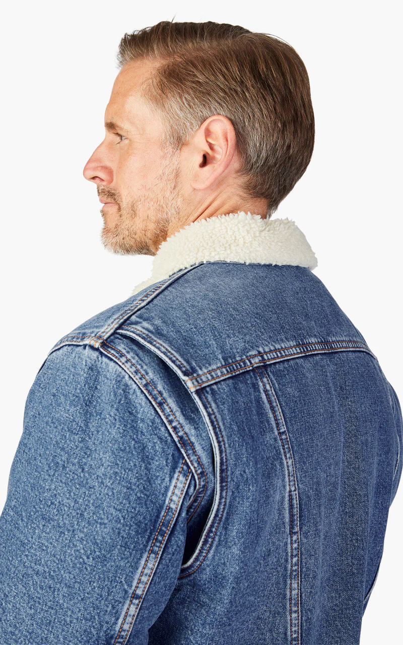 Wrangler Icons 124MJ Sherpa Jacket Wranch - Image 6