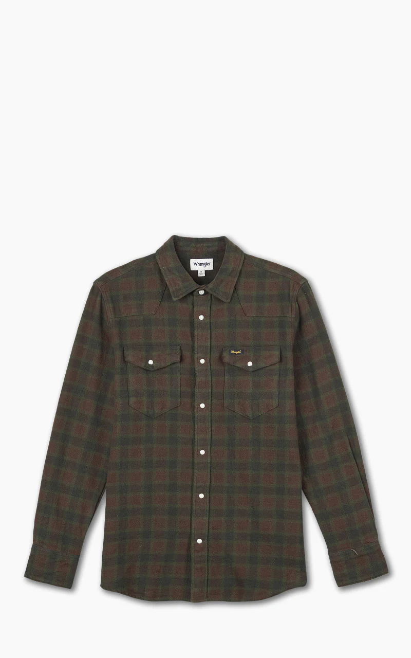 Wrangler L/S Western Shirt Dahlia
