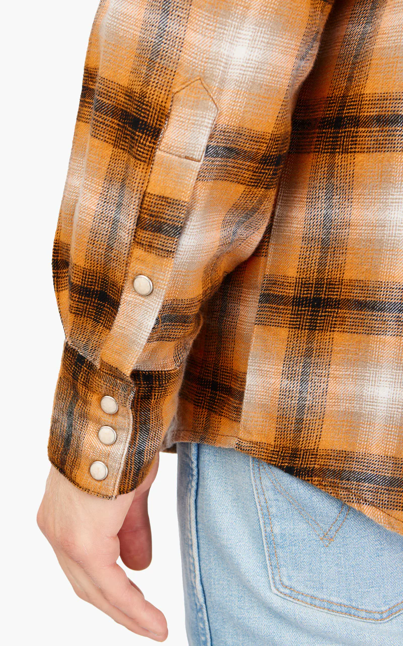 Wrangler L/S Western Shirt Golden Oak - Image 6