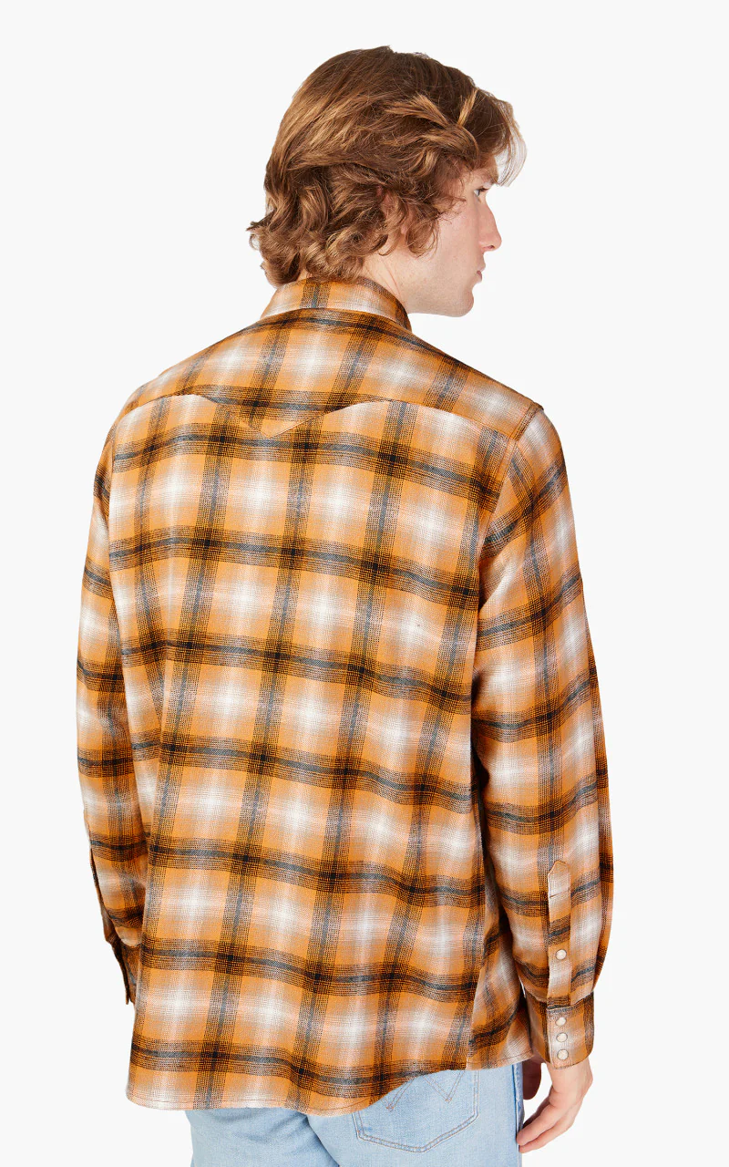 Wrangler L/S Western Shirt Golden Oak - Image 7