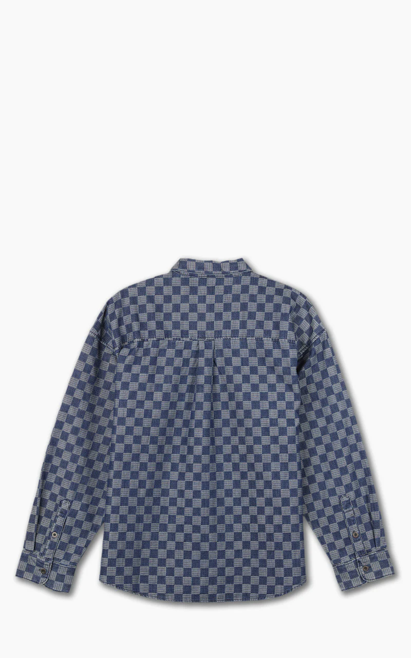 Wrangler Overshirt Dark Indigo - Image 3