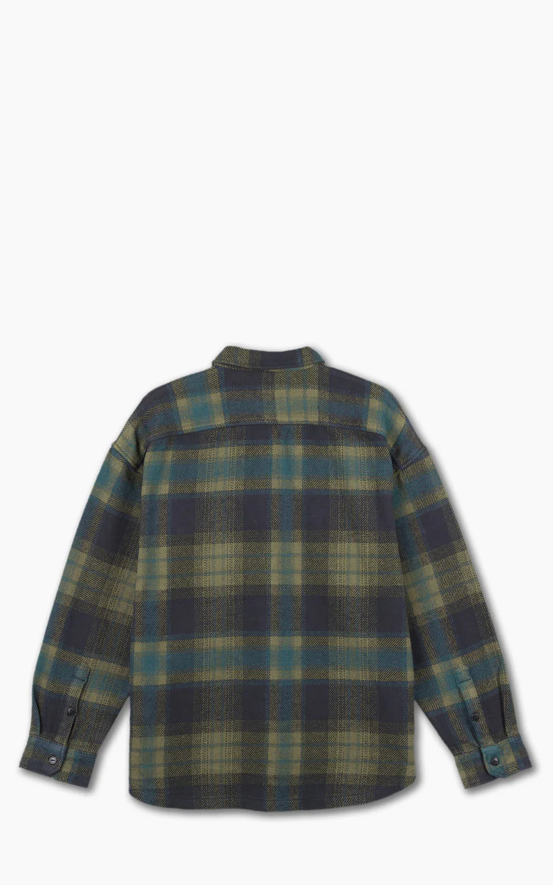 Wrangler Overshirt Oil Green - Image 3