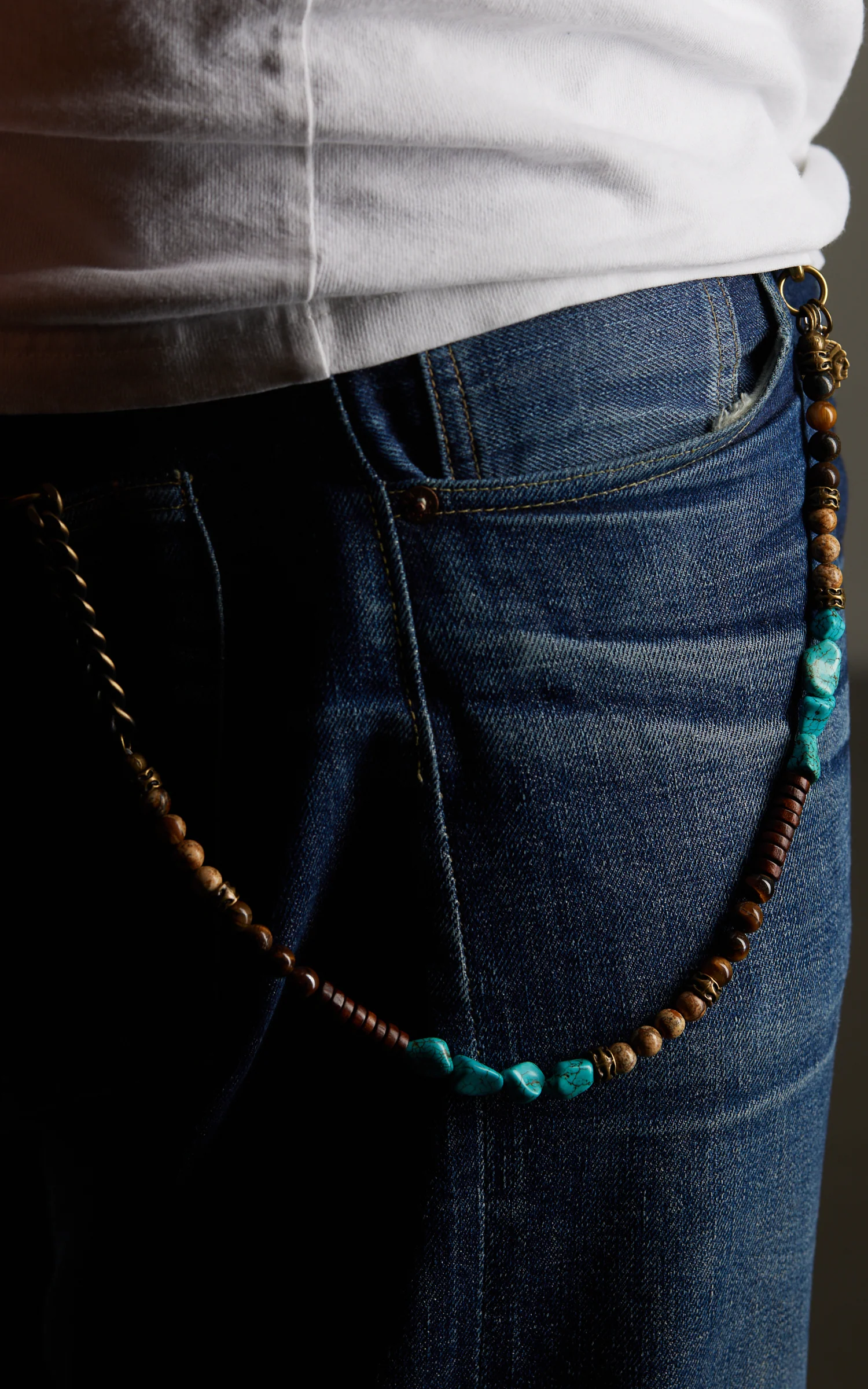 XXL Hardwear Beaded Wallet Chain "CC23/4" - Image 4