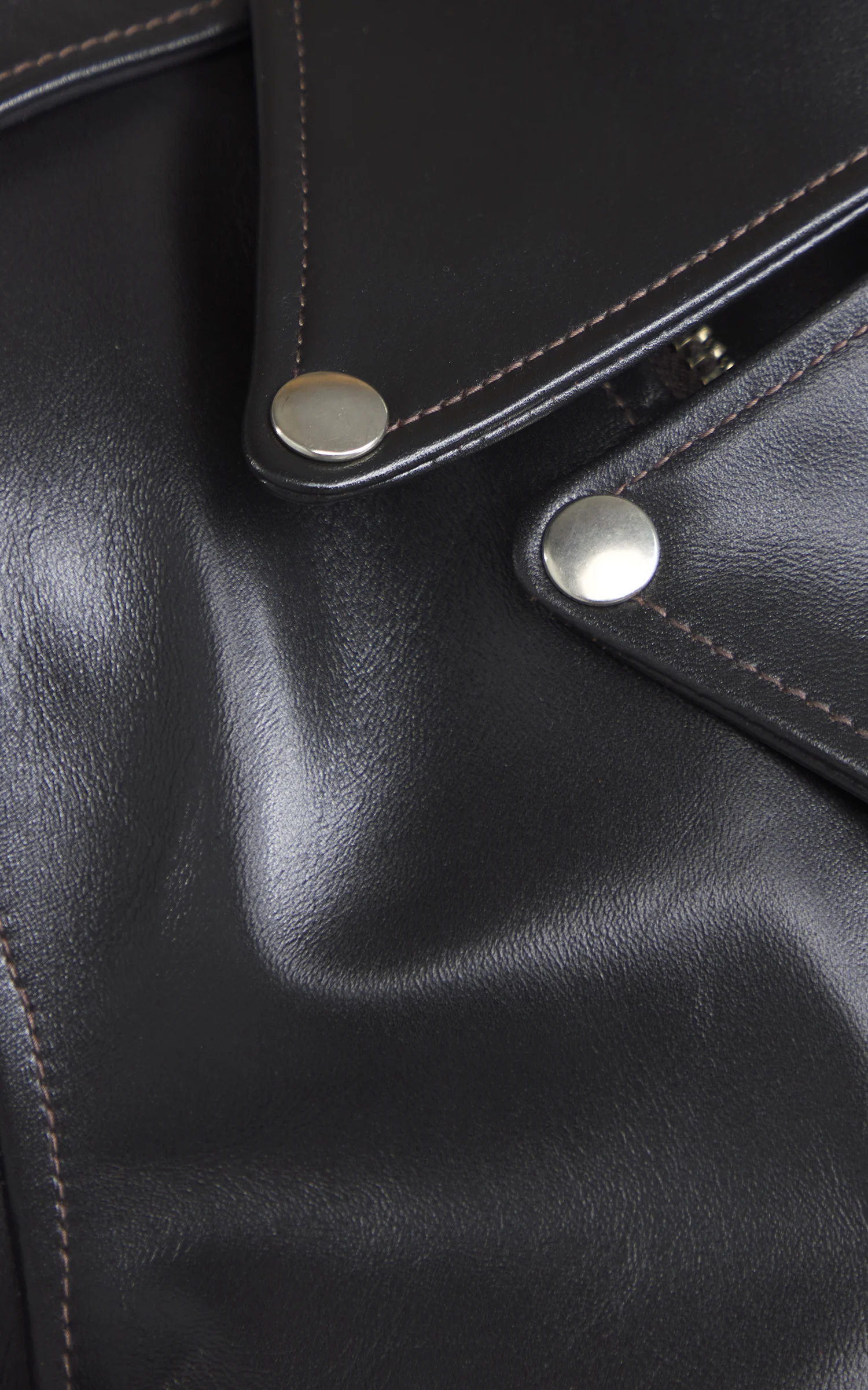 Y'2 Leather HR-55 Horsehide Leather Vintage D-Pocket Double Rider Jacket - Image 9